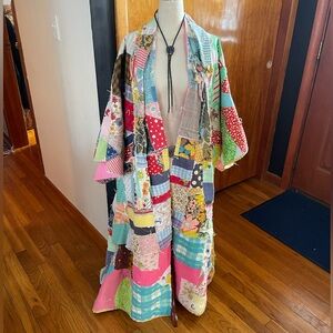 Patchwork Quilt Kimono Jacket